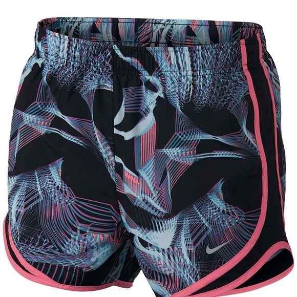 nike printed tempo running shorts